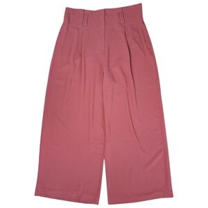 SugarLips Paper Bag Waist High Rise Wide Leg Burnt Orange Trousers XL